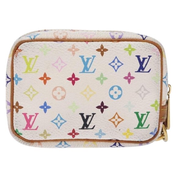 LOUIS VUITTON Monogram Multicolor Trousse Wapity White M58033 LV Auth 132787 - Picture 3 of 16